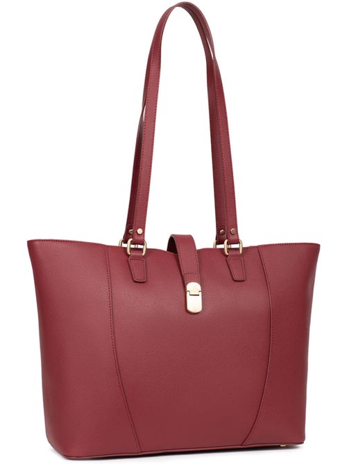 Bolsa de mano con asas - A4 - Cuero AUDE - Kiabi Bolsa de mano con asas - A4 - Cuero AUDE - Kiabi