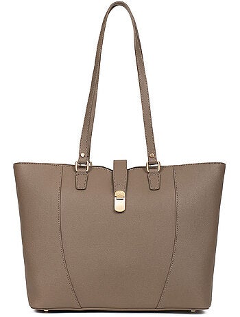 Bolsa de mano con asas - A4 - Cuero AUDE