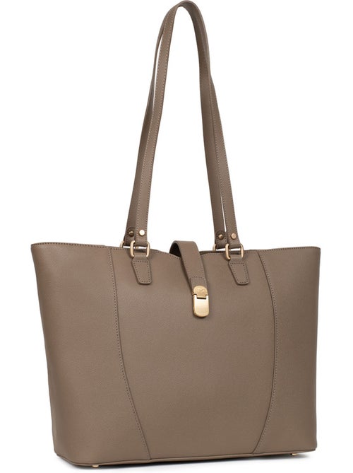 Bolsa de mano con asas - A4 - Cuero AUDE - Kiabi Bolsa de mano con asas - A4 - Cuero AUDE - Kiabi