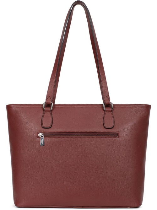 Bolsa de mano con asas - A4 - Cuero MIRABELLE - Kiabi Bolsa de mano con asas - A4 - Cuero MIRABELLE - Kiabi