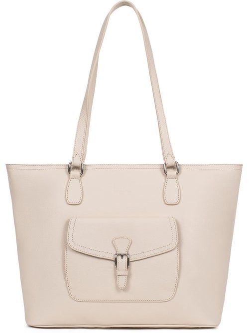 Bolsa de mano con asas - A4 - Cuero MIRABELLE - Kiabi Bolsa de mano con asas - A4 - Cuero MIRABELLE - Kiabi