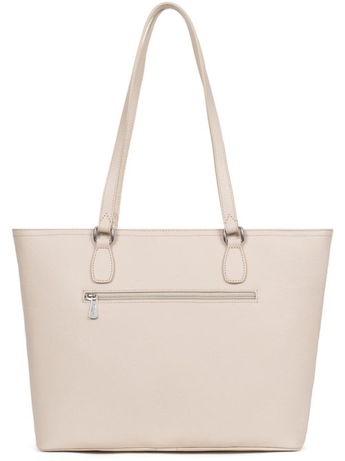 Bolsa de mano con asas - A4 - Cuero MIRABELLE - Kiabi Bolsa de mano con asas - A4 - Cuero MIRABELLE - Kiabi