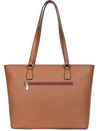 Bolsa de mano con asas - A4 - Cuero MIRABELLE