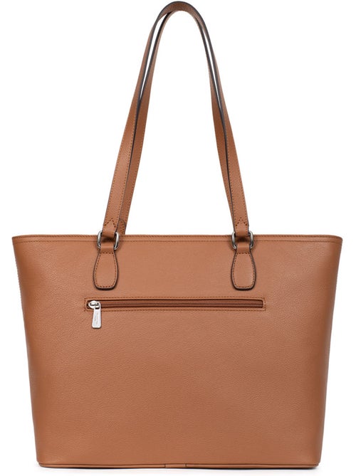 Bolsa de mano con asas - A4 - Cuero MIRABELLE - Kiabi Bolsa de mano con asas - A4 - Cuero MIRABELLE - Kiabi