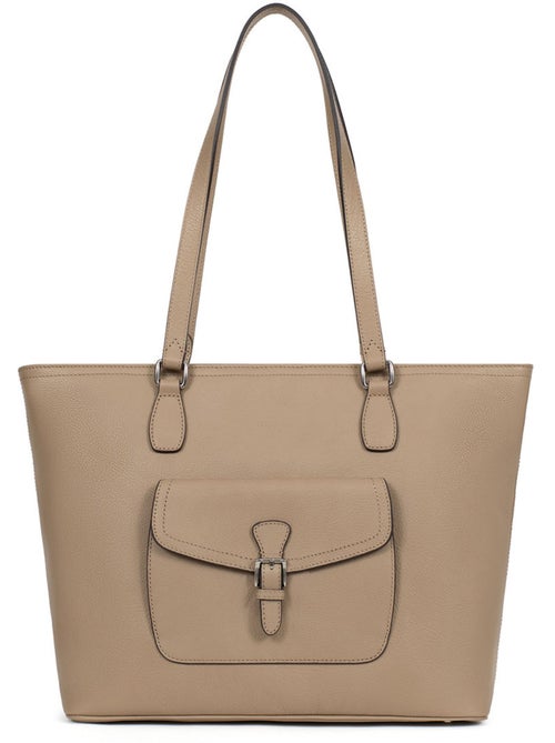Bolsa de mano con asas - A4 - Cuero MIRABELLE - Kiabi Bolsa de mano con asas - A4 - Cuero MIRABELLE - Kiabi