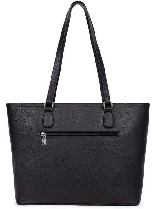 Bolsa de mano con asas - A4 - Cuero MIRABELLE - Kiabi Bolsa de mano con asas - A4 - Cuero MIRABELLE - Kiabi