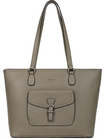 Bolsa de mano con asas - A4 - Cuero MIRABELLE