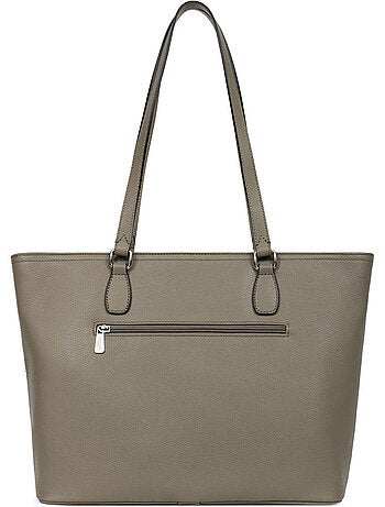 Bolsa de mano con asas - A4 - Cuero MIRABELLE