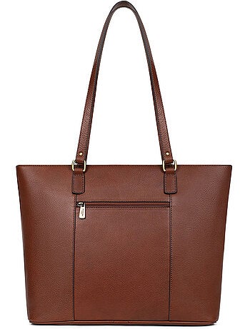 Bolsa de mano con asas - A4 - Cuero ONDINE