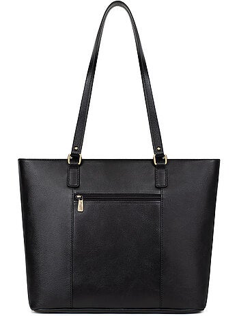 Bolsa de mano con asas - A4 - Cuero ONDINE