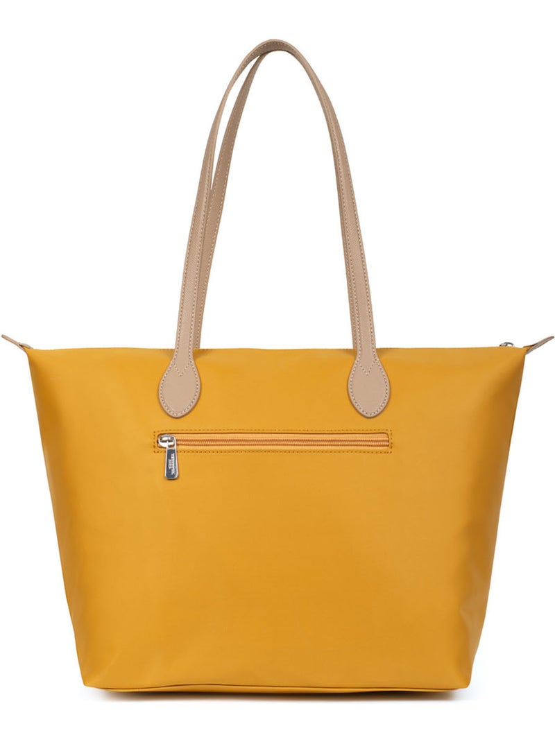 Bolsa de mano con asas - A4 - Grande KIANA Amarillo - Kiabi