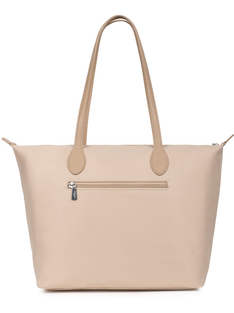 Bolsa de mano con asas - a4 - grande kiana hexagona Beige arena - Kiabi