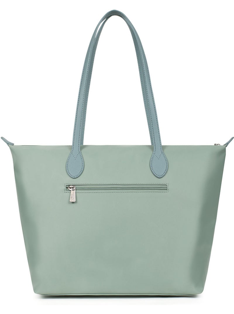 Bolsa de mano con asas - a4 - grande kiana hexagona Verde claro - Kiabi
