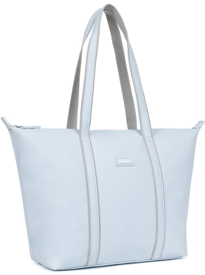 Bolsa de mano con asas - a4 - grande tara hexagona Azul cielo - Kiabi