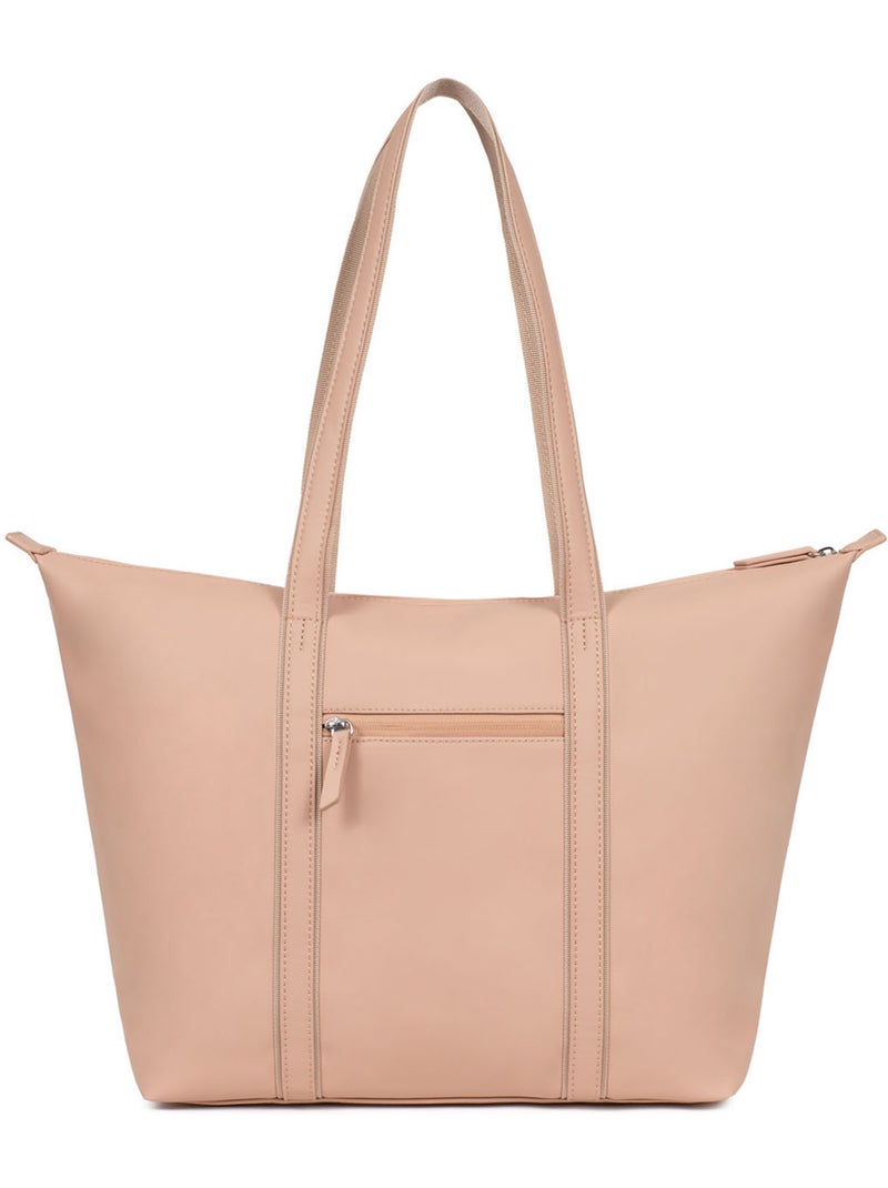 Bolsa de mano con asas - a4 - grande tara hexagona Beige - Kiabi