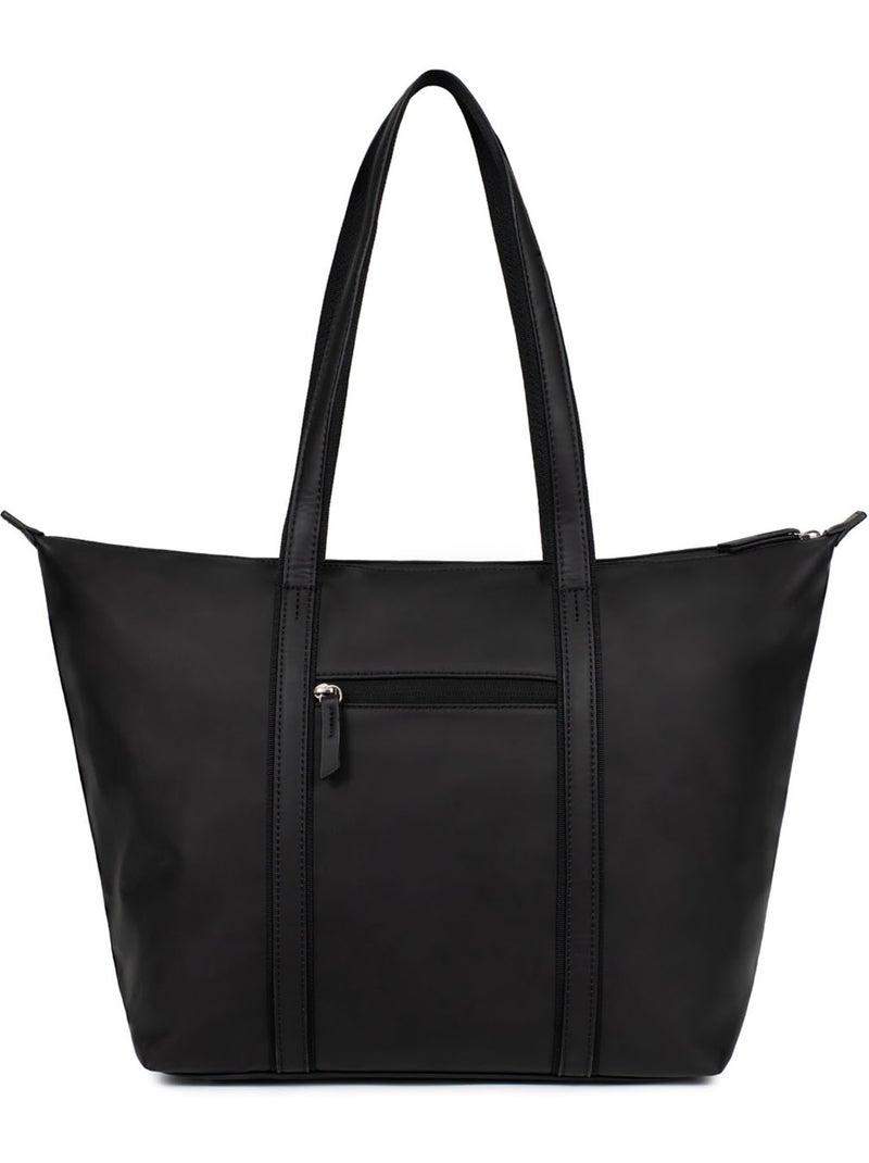 Bolsa de mano con asas - a4 - grande tara hexagona Negro - Kiabi