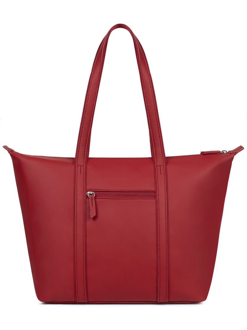 Bolsa de mano con asas - a4 - grande tara hexagona Rojo oscuro - Kiabi