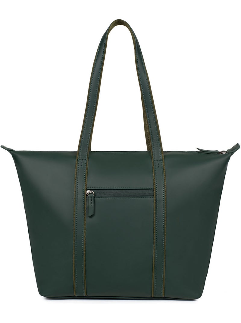 Bolsa de mano con asas - a4 - grande tara hexagona Verde abeto - Kiabi