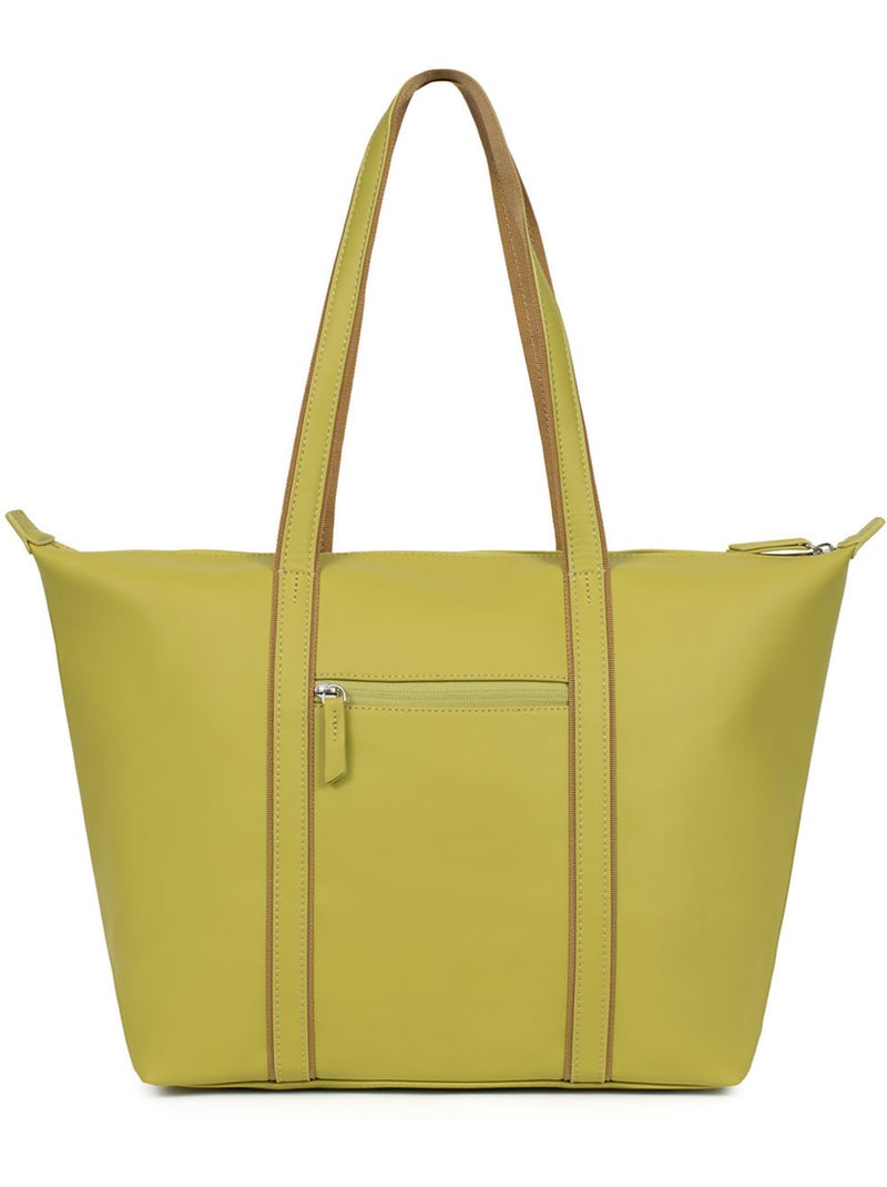 Bolsa de mano con asas - a4 - grande tara hexagona Verde anís - Kiabi