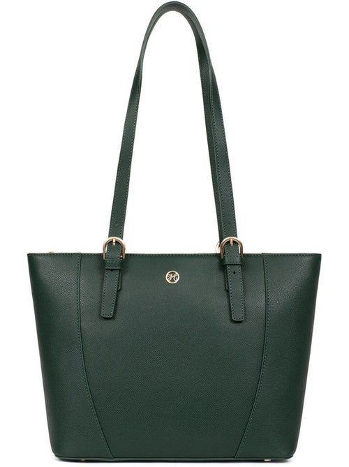 Bolsa de mano con asas - Cuero AUDE - Kiabi