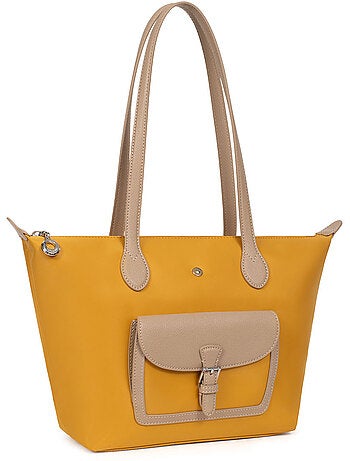 Bolsa de mano con asas - mediana kiana hexagona