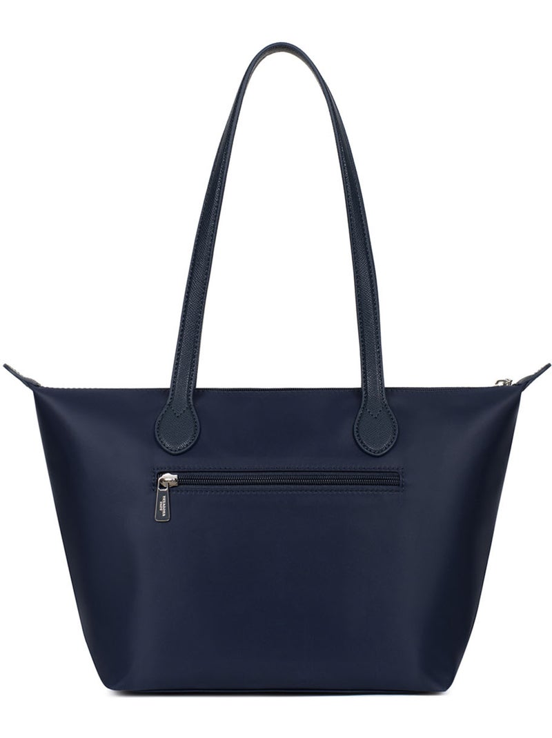 Bolsa de mano con asas - mediana kiana hexagona Azul marino - Kiabi