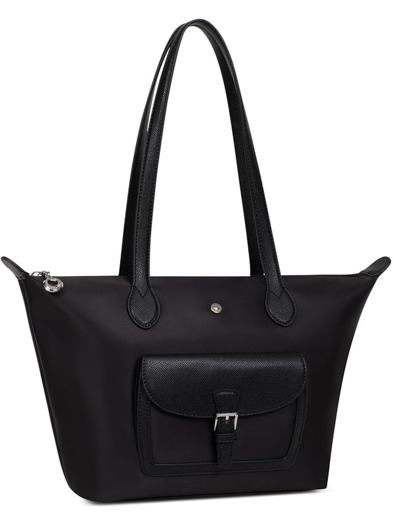 Bolsa de mano con asas - mediana kiana hexagona Negro - Kiabi