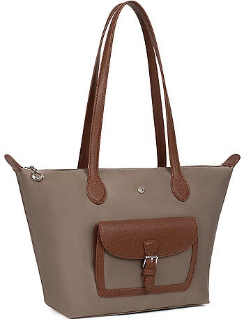 Bolsa de mano con asas - mediana kiana hexagona