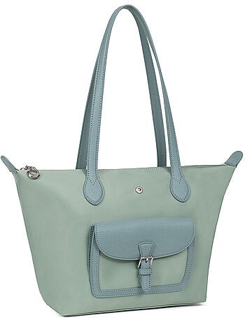 Bolsa de mano con asas - mediana kiana hexagona