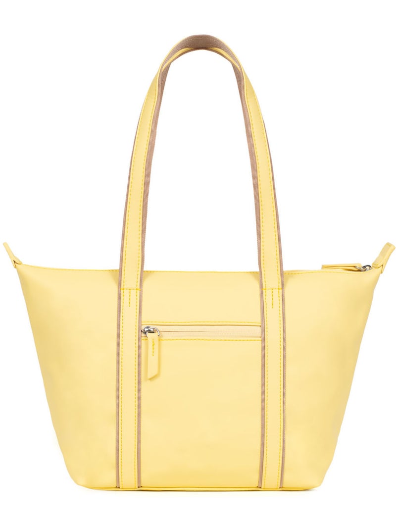 Bolsa de mano con asas - Mediana TARA Amarillo - Kiabi