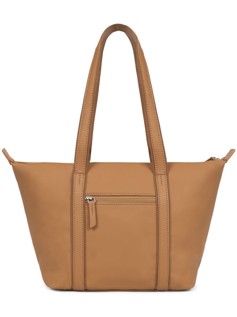 Bolsa de mano con asas - mediana tara hexagona Marrón claro - Kiabi
