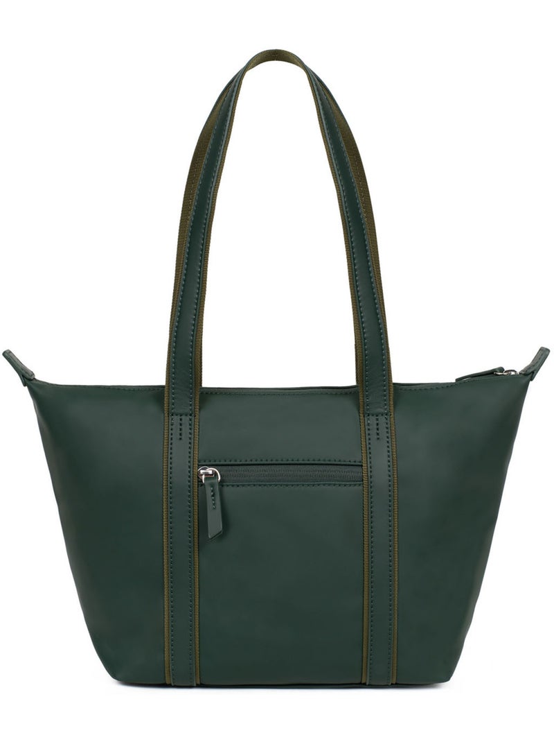 Bolsa de mano con asas - mediana tara hexagona Verde abeto - Kiabi