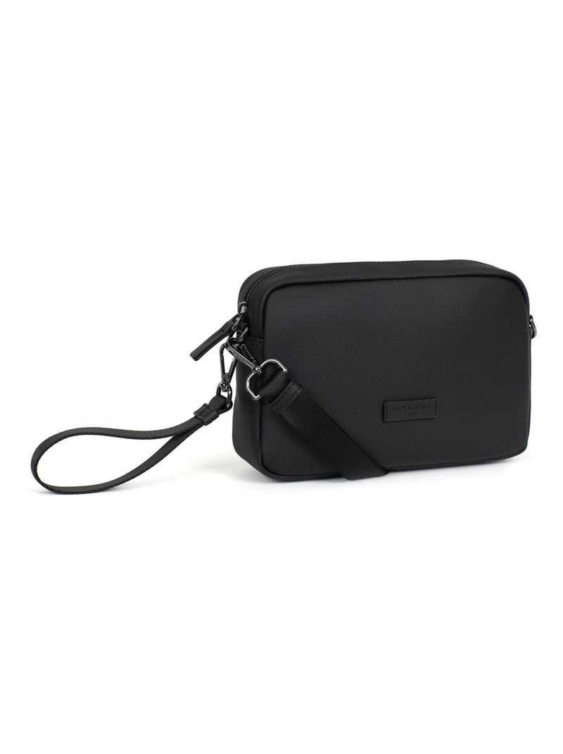 Bolsa de mano con correa hero hexagona Negro - Kiabi