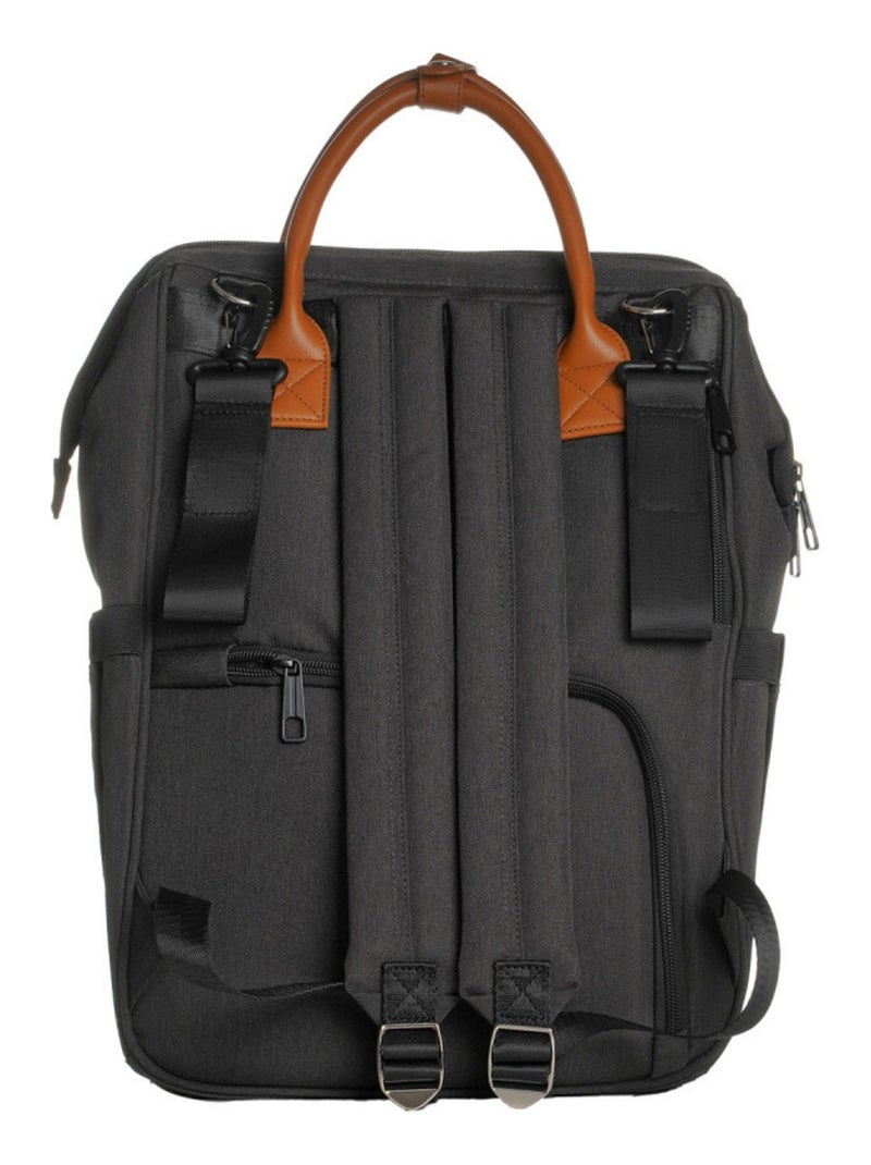 Bolsa de pañales de espalda Thermobaby ESCAPADE 20 L 3 bolsillos isotérmicos y cambiador Gris - Kiabi
