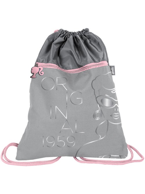 Bolsa de piscina barbie 45 cm gris – 1 compartimento y bolsillo con cremallera – barbie - Kiabi Bolsa de piscina barbie 45 cm gris – 1 compartimento y bolsillo con cremallera – barbie - Kiabi