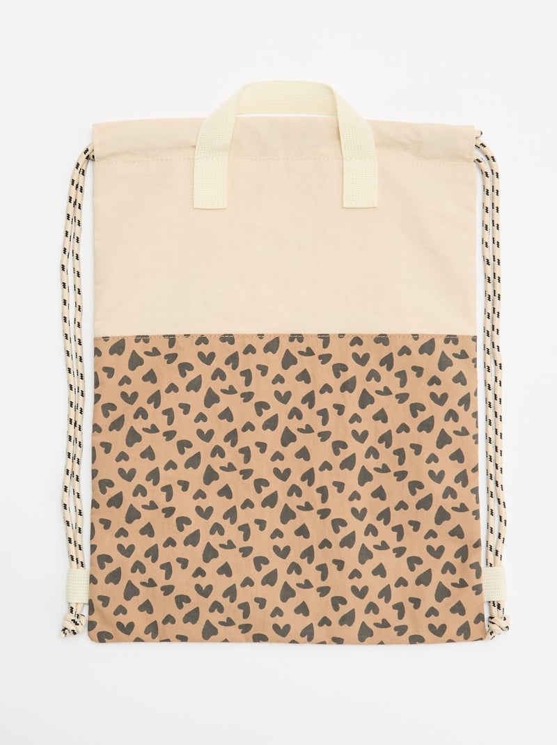 Bolsa de piscina Beige - Kiabi