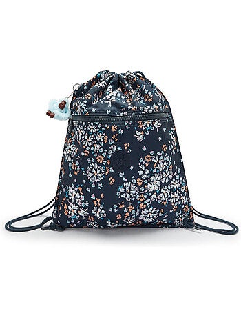Bolsa de piscina con cordón supertaboo flower field – kipling