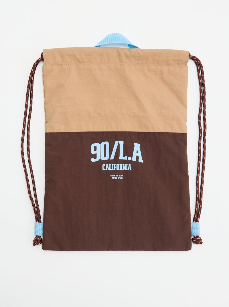 Bolsa de piscina Marron - Kiabi