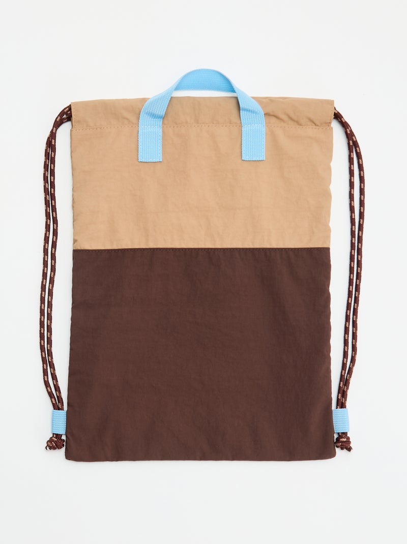 Bolsa de piscina Marron - Kiabi