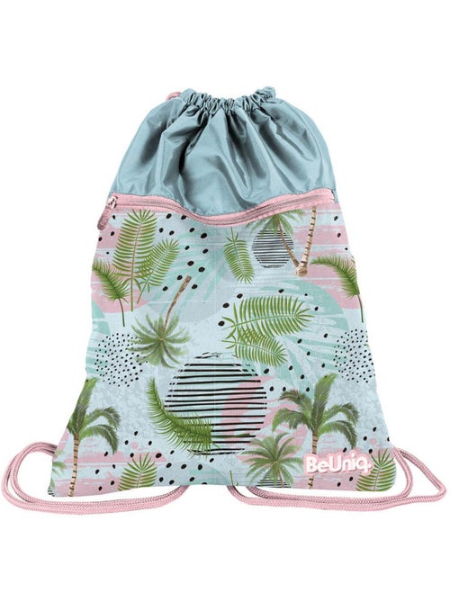 Bolsa de piscina tipo mochila 45 cm con estampado tropical – cmp - Kiabi