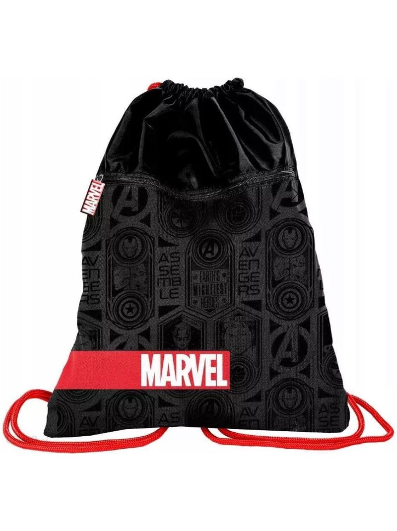 Bolsa de piscina tipo mochila con cordón marvel – 45 cm los vengadores Gris - Kiabi