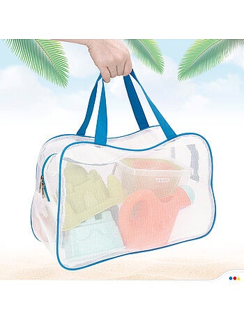 Bolsa de playa con cubo y accesorios color beach