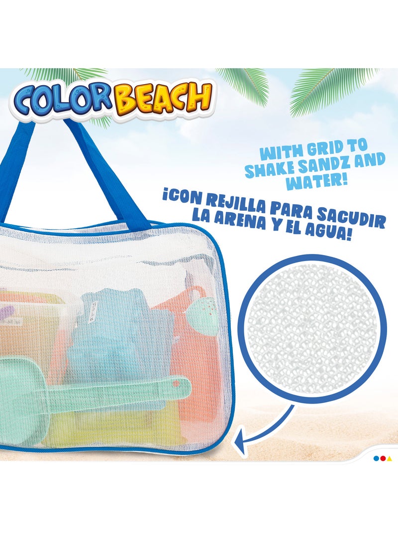 Bolsa de playa con cubo y accesorios color beach N/D - Kiabi