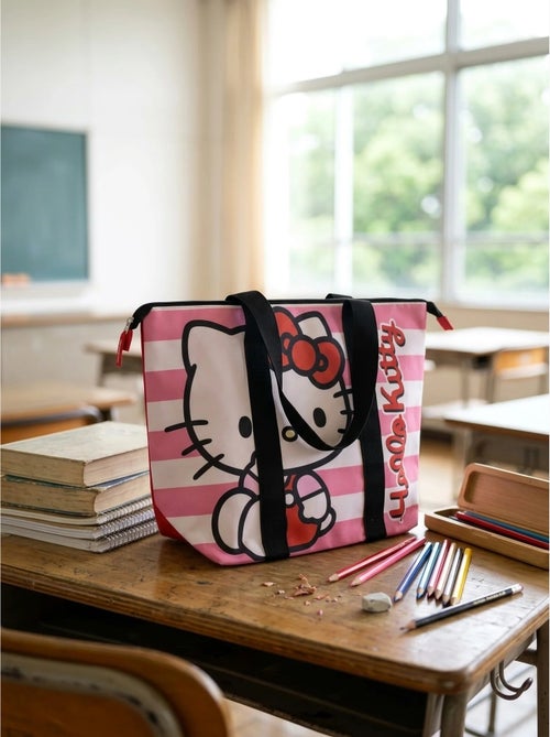 Bolsa de playa gran formato en poliéster Hello Kitty Sanrio - Kiabi