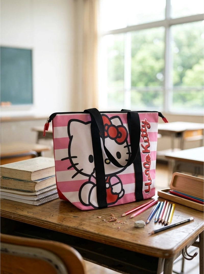 Bolsa de playa gran formato en poliéster Hello Kitty Sanrio Multicolor - Kiabi