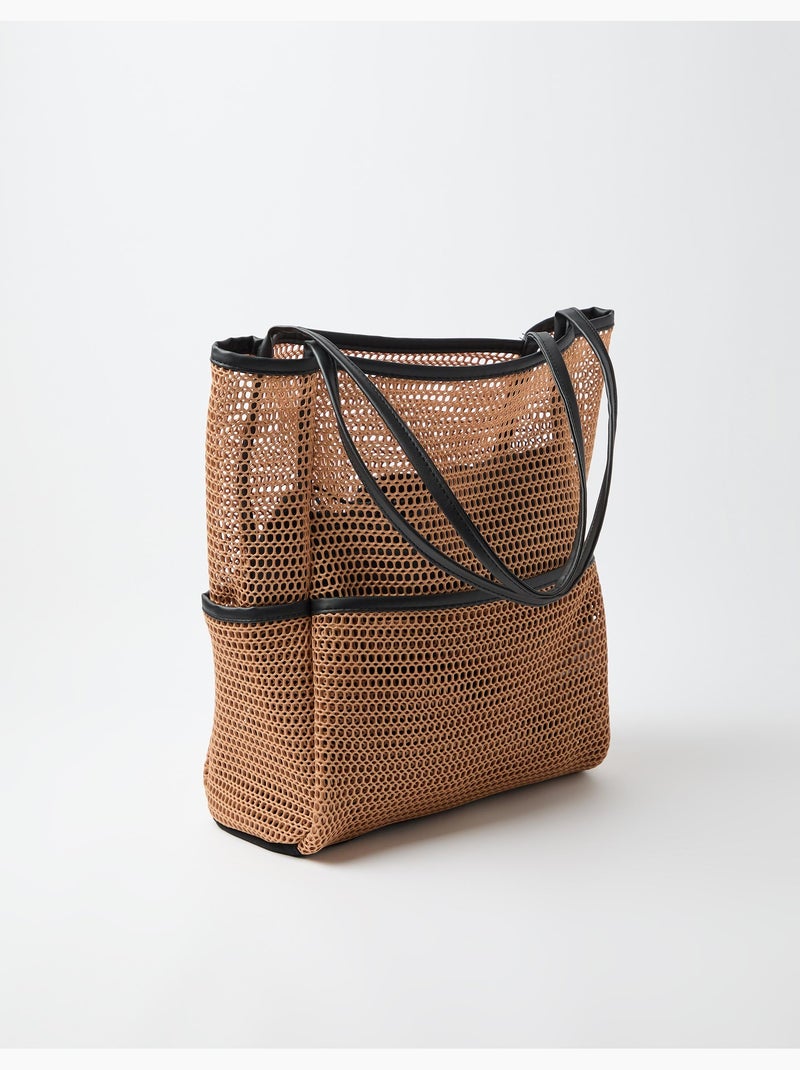 Bolsa de playa, MO Fashion Beige - Kiabi