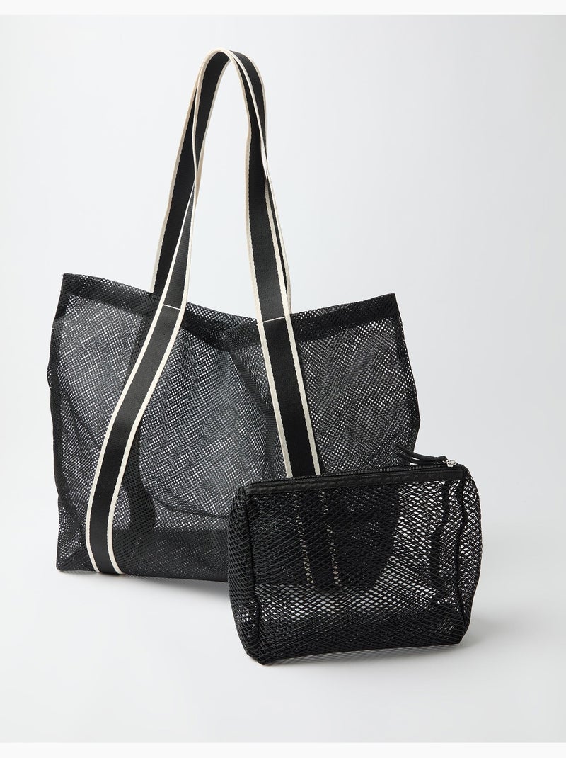 Bolsa de playa, MO Fashion Negro - Kiabi