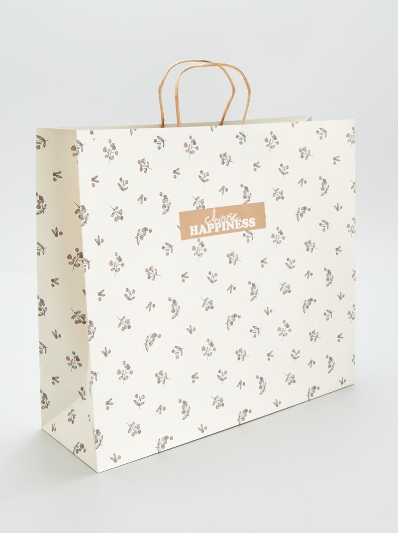 Bolsa de regalo AMARILLO - Kiabi