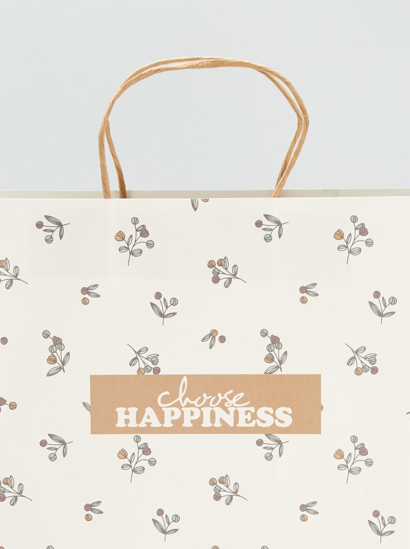 Bolsa de regalo AMARILLO - Kiabi