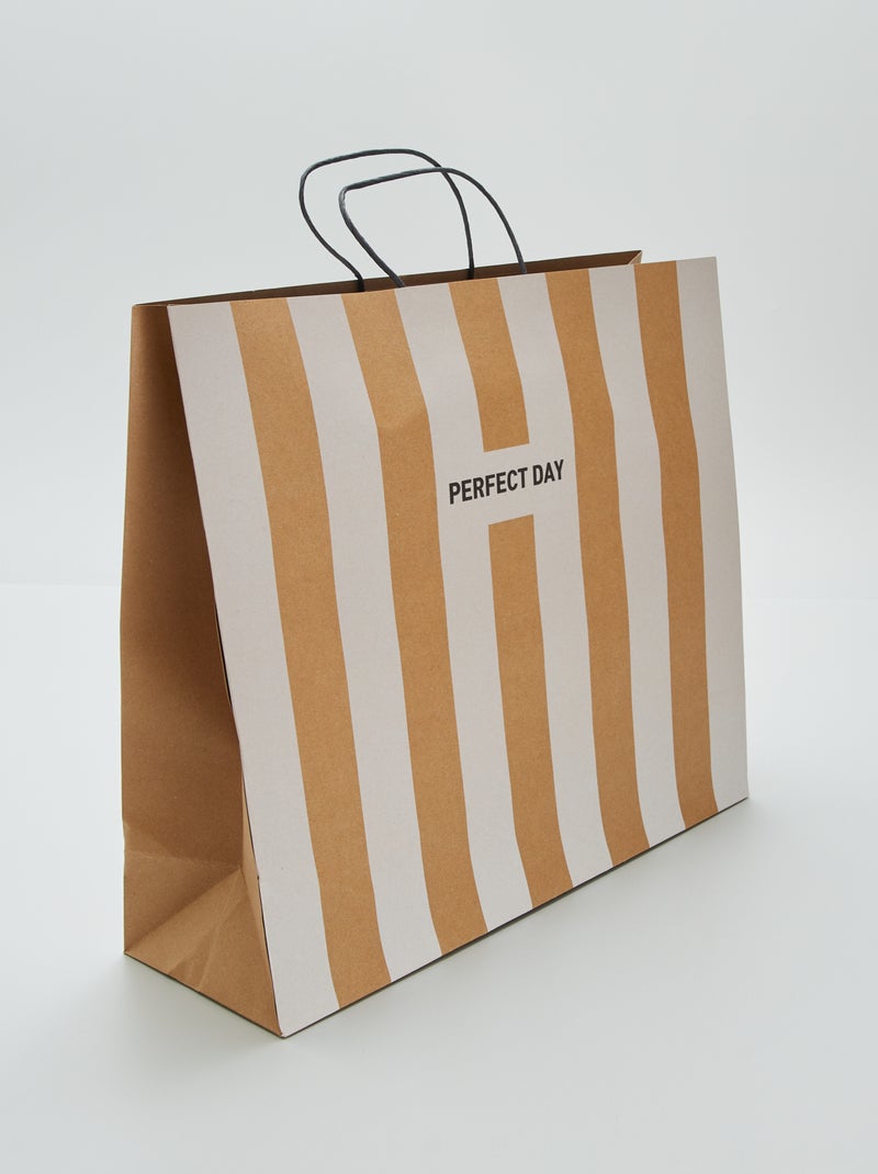 Bolsa de regalo BEIGE - Kiabi